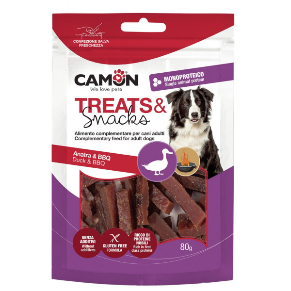 Camon (Камон) Dog Treats Slices With Grilled Duck - Лакомство для собак кусочки с уткой на гриле 80 г