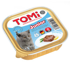 TOMi (Томі) Junior Chicken - Консерви для кошенят, паштет з куркою 100 г