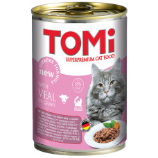 TOMi(Томі) Cat Veal - Вологий корм для котів з телятиною 400 г