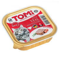 TOMi (Томі) Cat Veal & Poultry - Консерва для котів, паштет телятина з птицею 100 г