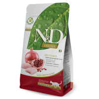 Farmina (Фарміна) Cat N&D Prime Grain Free Chicken & Pomegranate Neutered Adult - Сухий беззерновий корм для дорослих стерилізованих котів з м’ясом курки та гранатом 1.5 кг