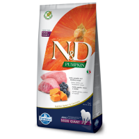 Farmina (Фарміна) Dog Grain Free N&D Pumpkin, Lamb & Blueberry Adult Giant Maxi - Сухий беззерновий корм для собак гігантських порід з ягням, гарбузом і чорницею 12 кг