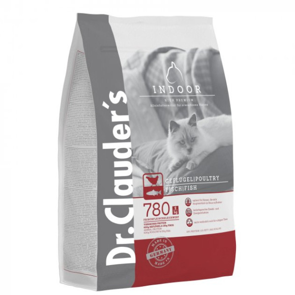 Dr.Clauder`s (Клаудер) High Premium Indoor - Сухий корм для домашніх котів з птицею 4 кг