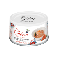Cherie (Чери) Cat Grain Free Tuna & Carrot Urinary Care Adult - Влажный беззерновой корм для взрослых котов для поддержания мочевыводящей системы с мясом тунца и морковью 80 г