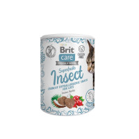 Brit (Брит) Care Cat Snack Superfruits Insect - Лакомство для кошек с насекомыми, 100 г