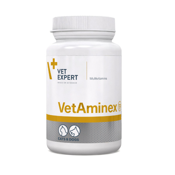 VetExpert (ВетЭксперт) Cat&Dog Vetaminex - Витаминный комплекс для кошек и собак для поддержания здоровья 60 шт.