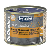 Dr.Clauder's (Клаудер) Best Selection №7 Chicken & Pheasant - Влажный корм для кошек с курицей и фазаном с абрикосами 200 г