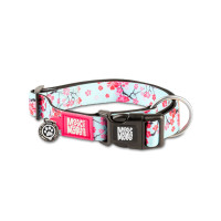 Max & Molly (Макс Молли) Smart ID Collar Cherry Bloom - Ошейник для собак с принтом вишневое цветение S