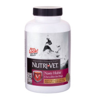 Nutri-Vet (Нутри-Вет) Nasty Habit - Жевательные таблетки для собак и щенков от поедания экскрементов 60 шт