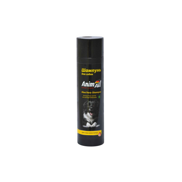 AnimAll  (Энимал) Aloe-Vera Shampoo - Шампунь с экстрактом алоэ вера для собак всех пород 250 мл