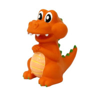 Misoko (Мисоко) Dog Toy Dinosaur Brown - Игрушка для собак динозавр латекс коричневая 9 см