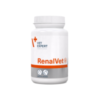 VetExpert (ВетЭксперт) Cat&Dog RenalVet Twist Off - Пищевая добавка для кошек и собак при почечной недостаточности 60 шт.