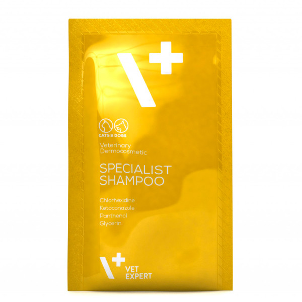 VetЕxpert (ВетЭксперт) Specialist Shampoo - Шампунь для собак и котов антибактериальный 15 мл