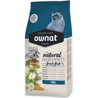 Ownat (Овнат) Classic Fish – Сухой корм для взрослых кошек с рыбой 1.5 кг