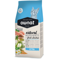 Ownat (Овнат) Classic Kitten Chicken – Сухий корм для кошенят з куркою 1.5 кг