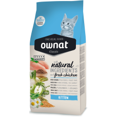 Ownat (Овнат) Classic Kitten Chicken – Сухий корм для кошенят з куркою 4 кг