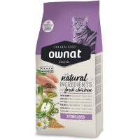 Ownat (Овнат) Classic Sterilized Chicken – Сухой корм для стерилизованных кошек с курицей 4 кг