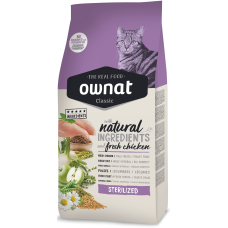 Ownat (Овнат) Classic Sterilized Chicken – Сухий корм для стерилізованих кішок з куркою 4 кг