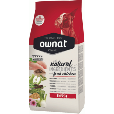 Ownat (Овнат) Classic Energy Chicken - Сухий корм для дорослих собак з високим рівнем фізичної активності з куркою 4 кг