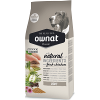 Ownat (Овнат) Classic Light Chicken - Сухий корм для дорослих собак, схильних до набору ваги з куркою 4 кг