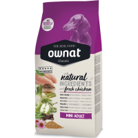 Ownat (Овнат) Classic Mini Adult Chicken - Сухой корм для взрослых собак малых и миниатюрных пород с курицей 1.5 кг