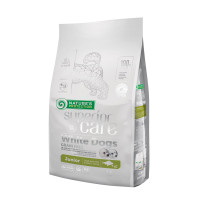 Nature’s Protection (Натур Протекшн) Superior Care Dog Grain Free White Fish White Dogs Junior Mini - Сухой беззерновой корм для щенков мелких пород возрастом от 3 до 12 месяцев с белым окрасом с мясом белой рыбы 1.5 кг