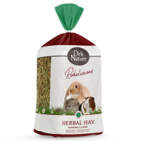 Deli Nature (Дели Натур) Rodelicious Herbal Hay - Chamomile & Mint - Сено для грызунов с ромашкой и мятой 0,6 кг