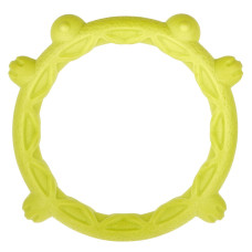 Animall (Енімал) Grizzzly Жабка-кільце зелена - Іграшка для собак розмір L 23.5Х22.8Х3 см