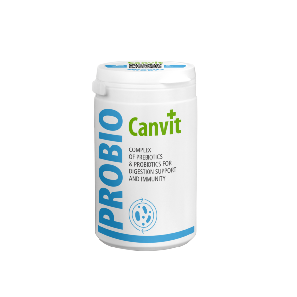 Canvit (Канвит) Probio for Dogs and Cats - Витаминный комплекс для собак и кошек для восстановления кишечной микрофлоры, поддержания иммунитета и здорового пищеварения 230 г