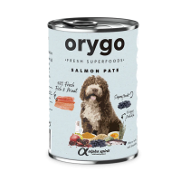 Orygo (Ориго) Dog Pate Salmon & Blueberries - Влажный корм для собак с лососем и черникой 400 г