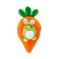 Misoko (Мисоко) Dog Toy Carrot Orange - Игрушка для собак морковка мягкая оранжевая 22.5 см