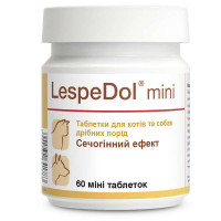 Dolfos (Долфос) Cat & Dog LespeDol Mini - Добавка для взрослых котов и собак маленьких пород с мочегонным эффектом 60 таб.
