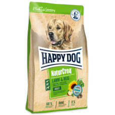 Happy Dog (Хепи Дог) NaturCroq Lamb & Rice Sensitive Digestion Adult All Breeds - Сухой корм для взрослых собак всех пород с чувствительным пищеварением с мясом ягнёнка и рисом 4 кг