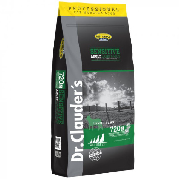 Dr.Clauder`s (Клаудер) Sensetive Adult Lamb & Rice - Сухий корм для собак із чутливим травленням з ягням та рисом 20 кг
