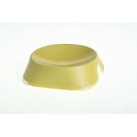 Fiboo (Файбо) Flat Bowl Yellow - Миска для животных плоская желтая 50 мл