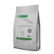 Nature’s Protection (Натур Протекшн) Superior Care Dog Grain Free Insect White Dogs Adult Mini - Сухий беззерновий корм для дорослих собак дрібних порід з білим забарвленням з білками комах 1.5 кг