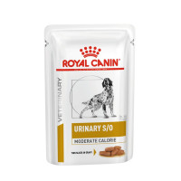 Royal Canin (Роял Канин) Dog Urinary S/O Moderate Calorie Pouches Adult Chicken & Pork - Влажный лечебный корм для взрослых собак склонных к лишнему весу при заболевании мочевыводящих путей с курицей и свининой 100 г