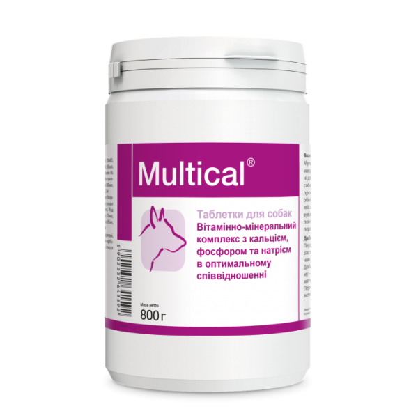 Dolfos (Долфос) Dog Multical - Витаминный комплекс для взрослых собак для улучшения общего состояния огранизма 520 таб.