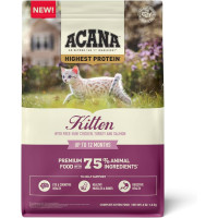Acana (Акана) Highest Protein Kitten Recipe - Сухой беззерновой корм для котят с 4 видами мяса 1.8 кг