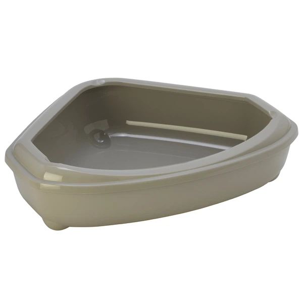 Moderna (Модерна) Corner Tray - Угловой туалет с бортиком для кошек 55х45х14 см