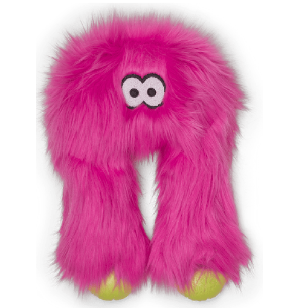 West Paw (Вест Пав) Wilson Pink - Игрушка-пищалка пушистая для собак 25х8 см