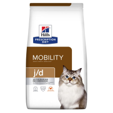 Hill`s (Хилс) Prescription Diet Cat Chicken J/D Mobility Adult - Сухой лечебный корм для взрослых котов для здоровья суставов с мясом курицы 3 кг