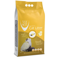 Van Cat (Ван Кэт) Vanilla - Наполнитель для кошачьих туалетов бентонитовый с ароматом ванили 5 кг