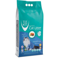 Van Cat (Ван Кэт) Marseilles - Наполнитель для кошачьих туалетов бентонитовый с ароматом марсельского мыла 5 кг.
