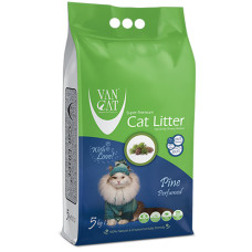 Van Cat (Ван Кет) Pine - Наповнювач для котячих туалетів бентонітовий з ароматом сосни 5 кг