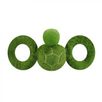 Jolly Pets (Джоли Петс) Tug-A-Mal Turtle - Игрушка для собак зелёная 7 см