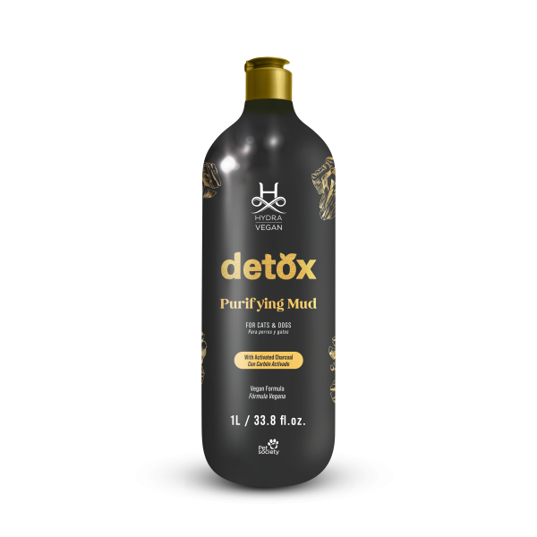 Hydra (Гидра) Vegan Detox Purifying Mud - Детокс средство для взрослых котов и собак для глубокой очистки и насыщения шерсти и кожи 1 л