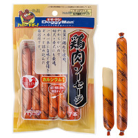 DoggyMan (Догимен) Sausages With Chicken - Лакомство для собак любого возраста всех пород куриные сосиски 105 г