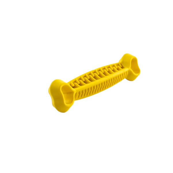 Fiboo (Фибу) Fiboone dental - Игрушка для собак желтая  19 см