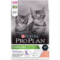 Purina Pro Plan (Пуріна Про План) Sterilised Kitten Salmon - Сухий корм для стерилізованих кошенят з лососем 1.5 кг